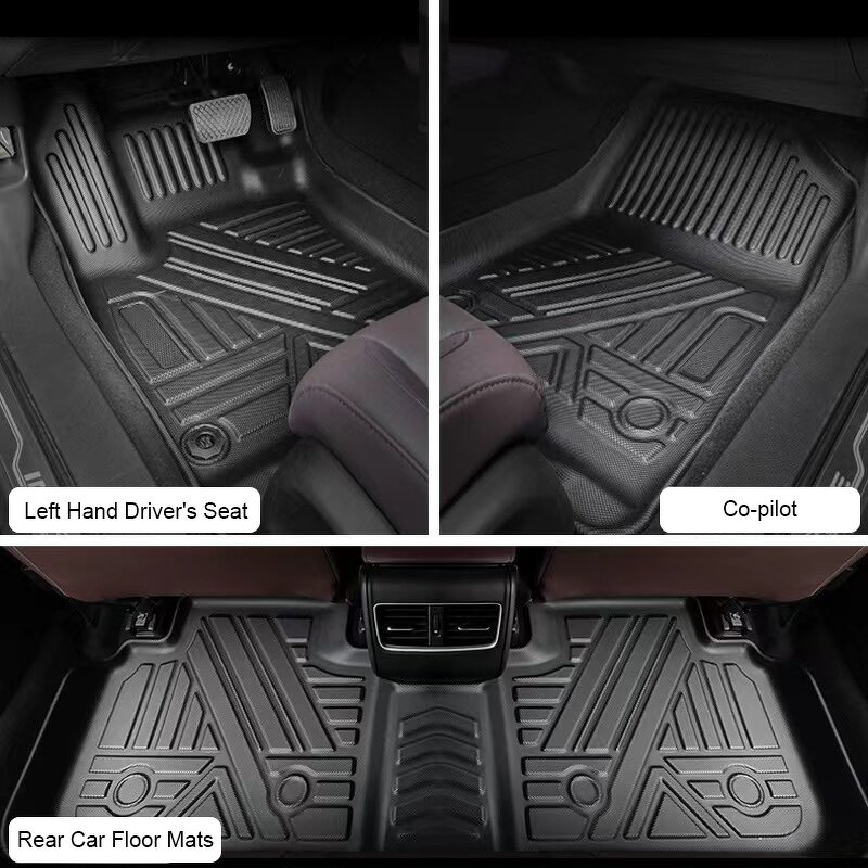 Trunk Mat Manufacturer - Custom TPE for Toyota Land Cruiser LC300 7 Seats LHD/RHD