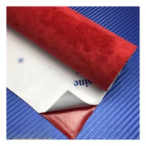 Car Upholstery Fabric Manufacturer - Self-adhesive Suede for Door Trim Dashboard