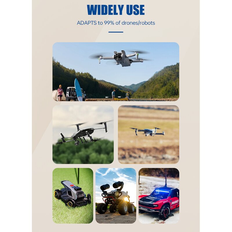 Lipo Battery Pack - Manufacturer - 8000mah 20C/25C 14.8V 3S/4S/6S/12S Rechargeable