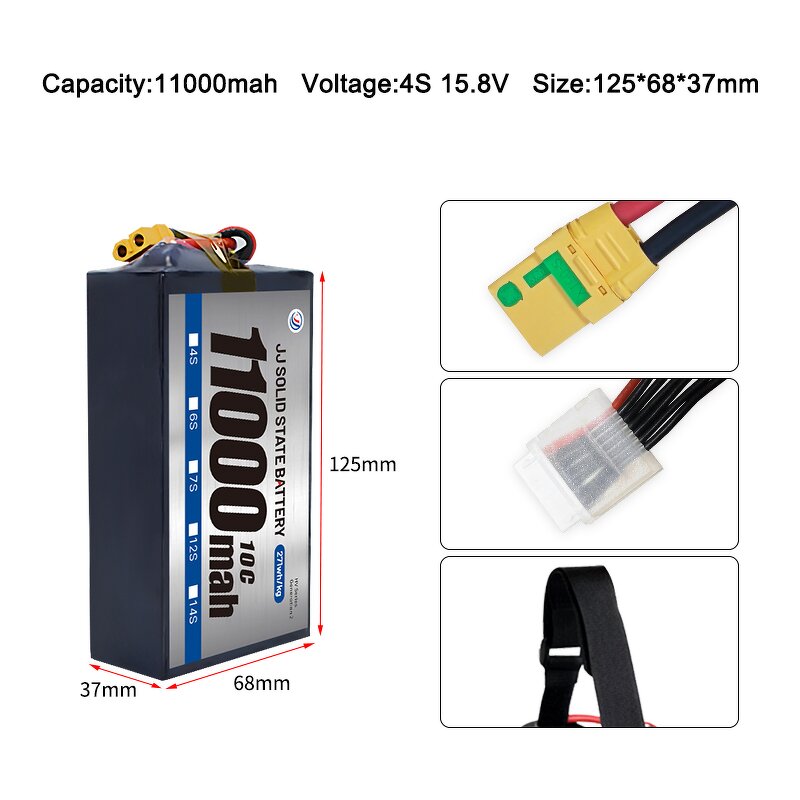Solid State Battery - Manufacturer - 11000-18000mah NMC811 LiHV Rechargeable Factory Direct