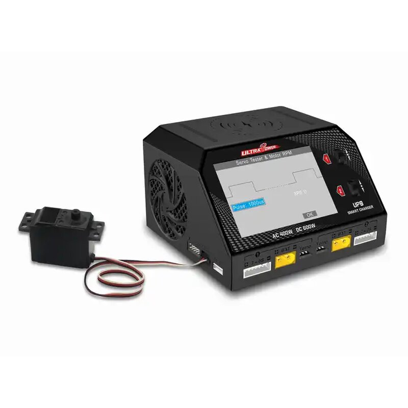 Balance Charger - Manufacturer - Up8 Dual-Channel 600W LiPo Lihv 4.2v-4.45V DC Smart