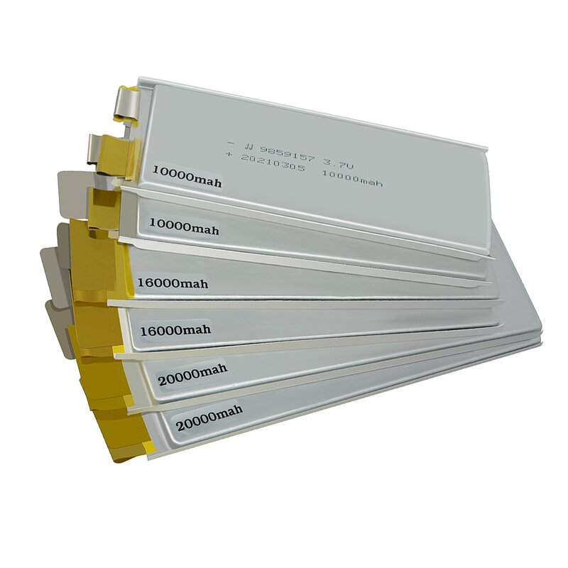Lithium Battery - Manufacturer - Custom 3.7v 10000-22000mah 25c Rechargeable Single Cell