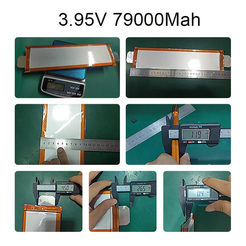 Li-Polymer Battery - Manufacturer - 350wh/kg 4.45V 78000-79000mah NMC Semi Solid-State Drone