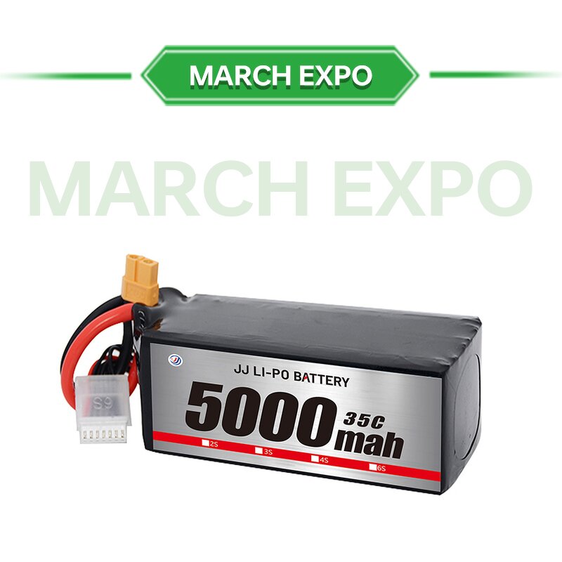 Lithium Ion Battery Pack - Manufacturer - 90C/120C 5000mah 3S/4S/6S 11.1V-22.2V Racing