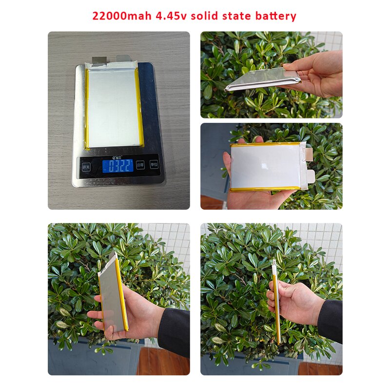 Solid State Battery Cell - Manufacturer - 3.95V/4.45V 22000-66000mah Drone Robot Packs