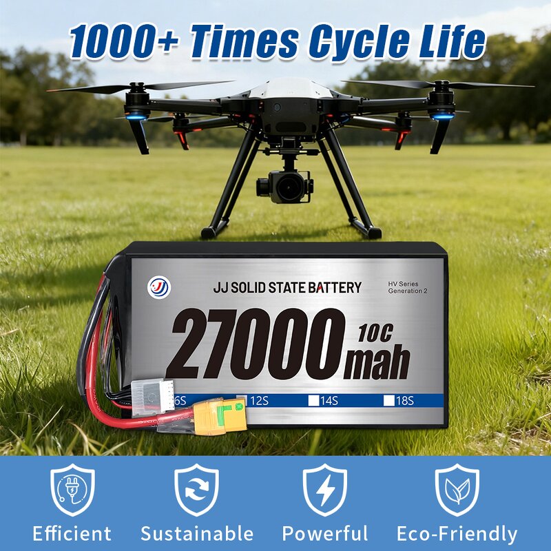 Solid State Battery - Manufacturer - 6S/12S 25000-27000mah Factory Drone Multi-Rotor Fixed-Wing
