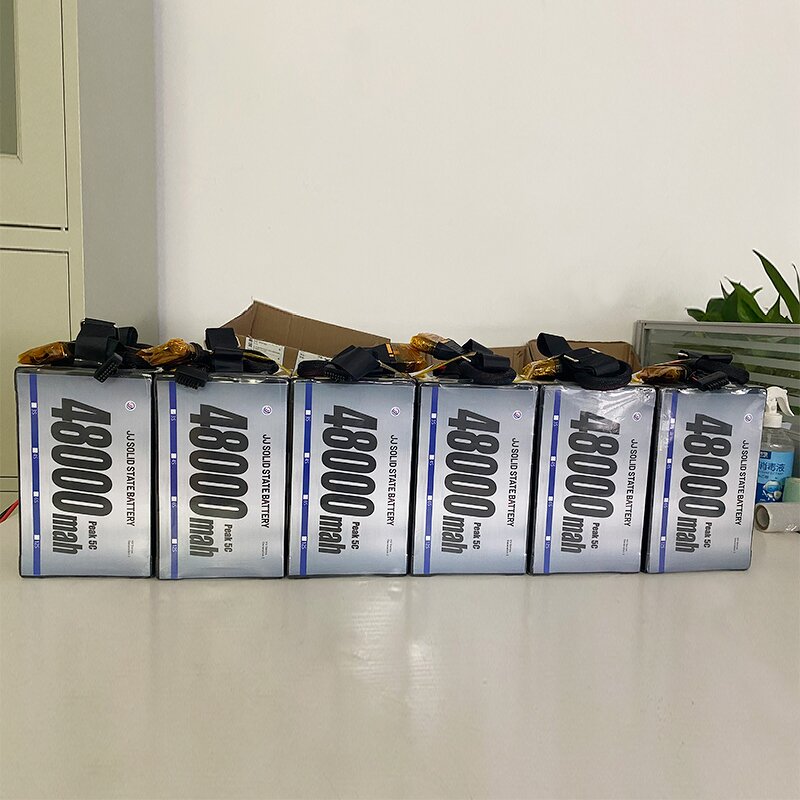 Lithium Ion Battery - Manufacturer - 310wh/kg 9600-48000mah 6S-24S Solid State UAV High Performance