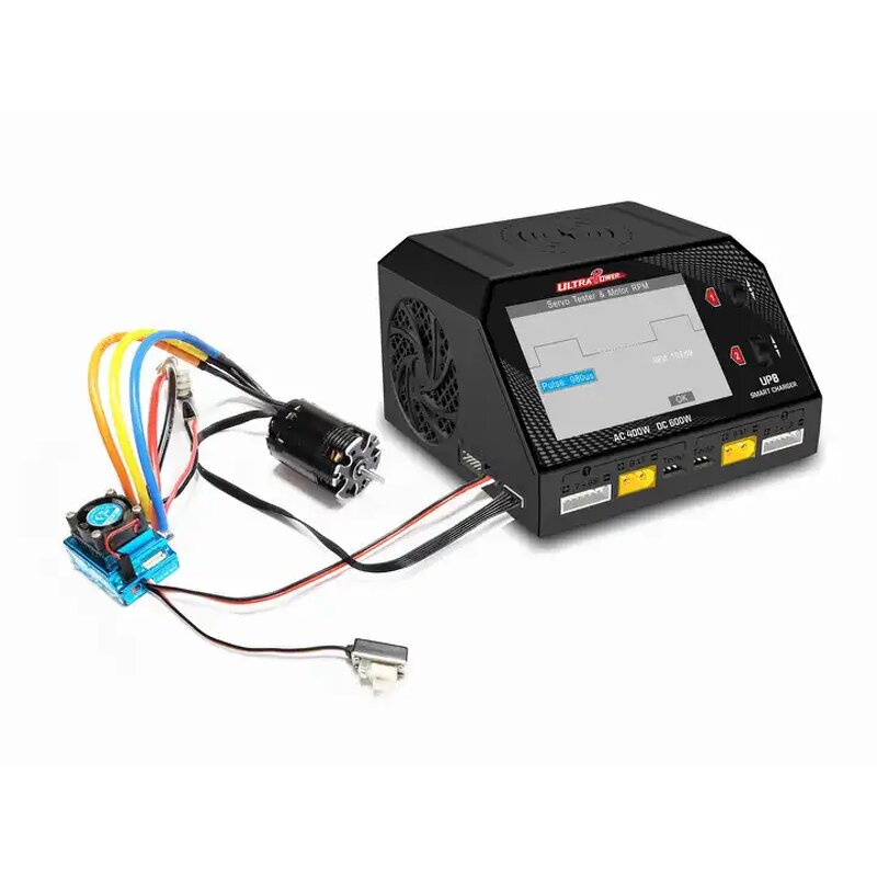 Balance Charger - Manufacturer - Up8 Dual-Channel 600W LiPo Lihv 4.2v-4.45V DC Smart