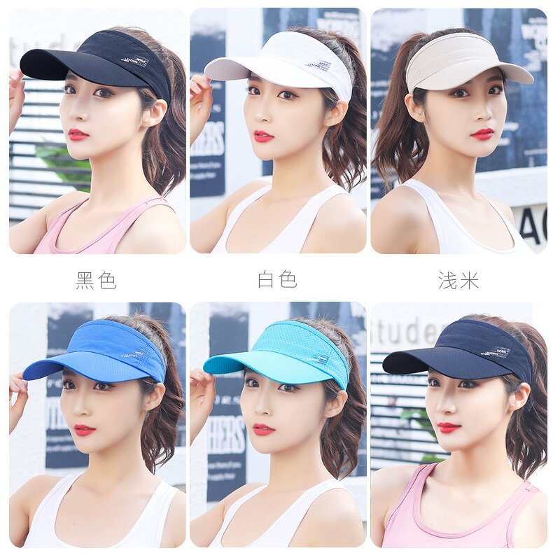 Sun Visor Hat - Manufacturer - Wholesale Quick Dry Mesh UPF50+ Golf Tennis Running Beach