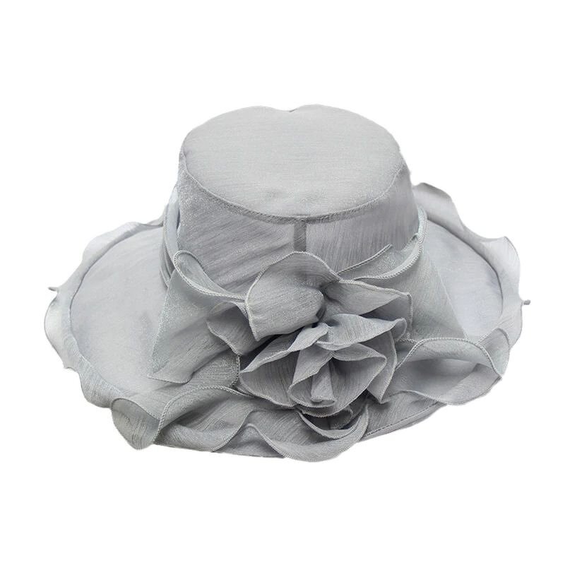 Wedding Church Hat - Manufacturer - Promotion Summer Beach Foldable Vintage White Party Women