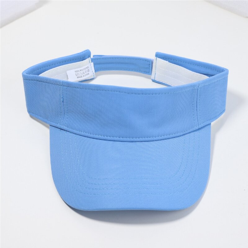 Sport Sun Visor Hat - Manufacturer - Wholesale Summer Solid UV Protection Running Golf Wide Brim