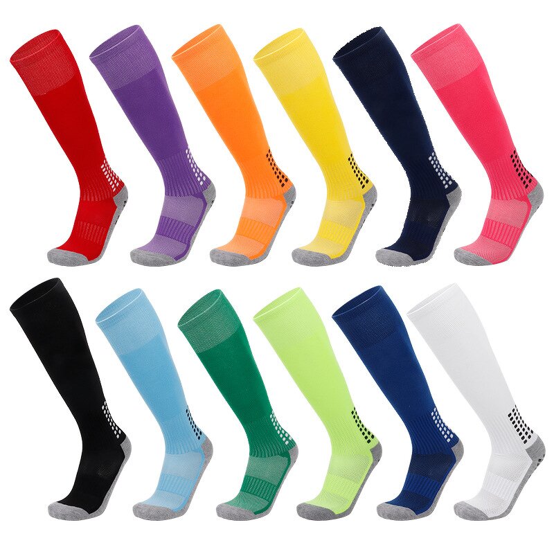 Knee High Soccer Socks - Manufacturer - Wholesale Custom Grip Long Football Knitted Autumn