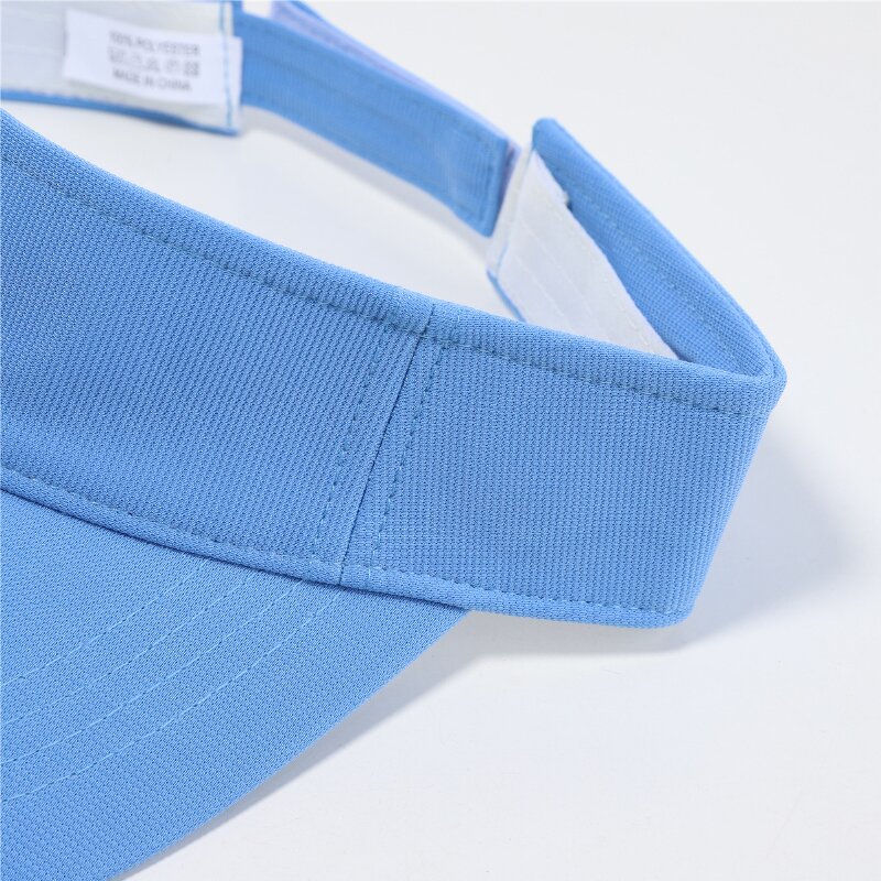 Sport Sun Visor Hat - Manufacturer - Wholesale Summer Solid UV Protection Running Golf Wide Brim