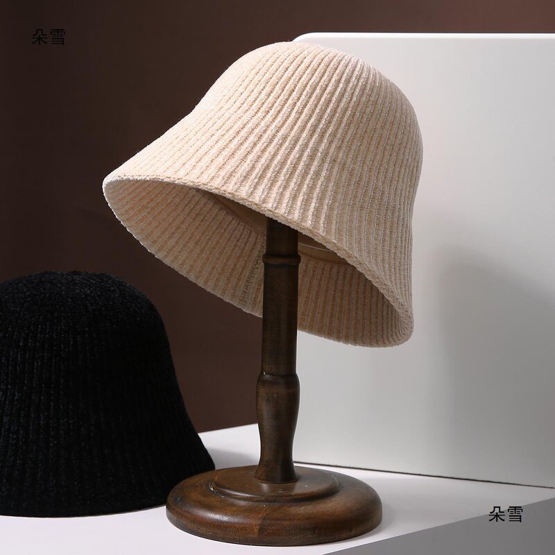 Chenille Bucket Hat - Manufacturer - Wholesale Custom Solid Stripe Wide Brim Packable Fisherman