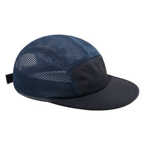 5 Panel Running Hat - Manufacturer - Custom Quick Dry Mesh Unisex Flat Bill Snapback Nylon