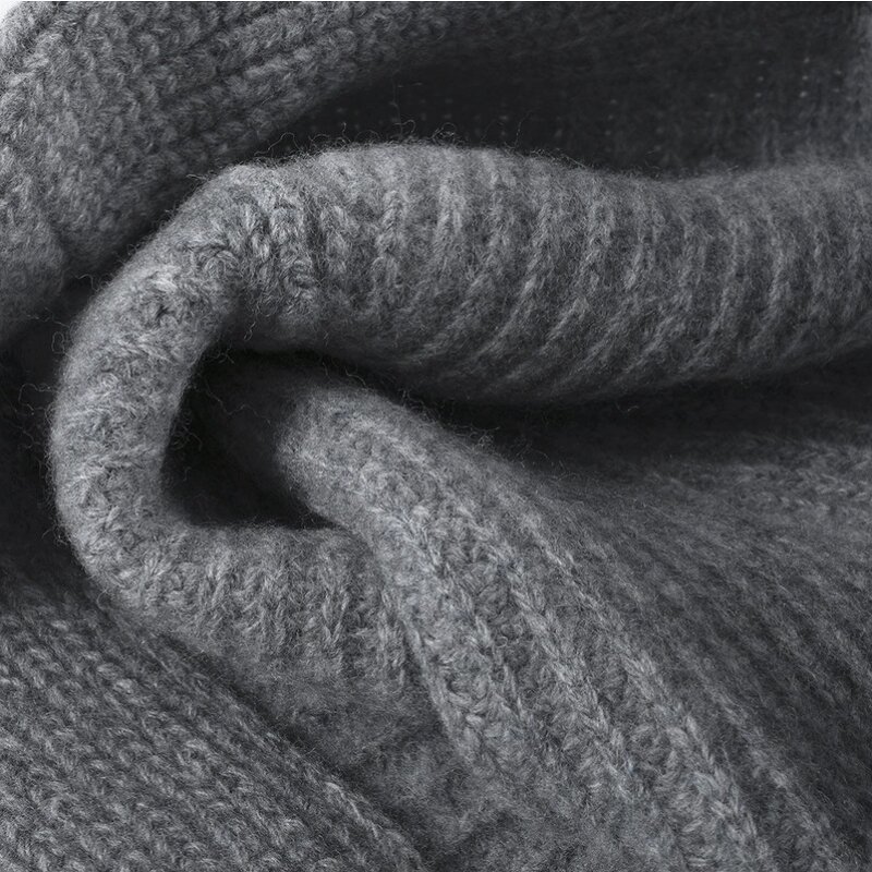 Wool Knitted Bucket Hat - Manufacturer - Custom Logo 100%Pure Autumn Winter Vintage Crochet