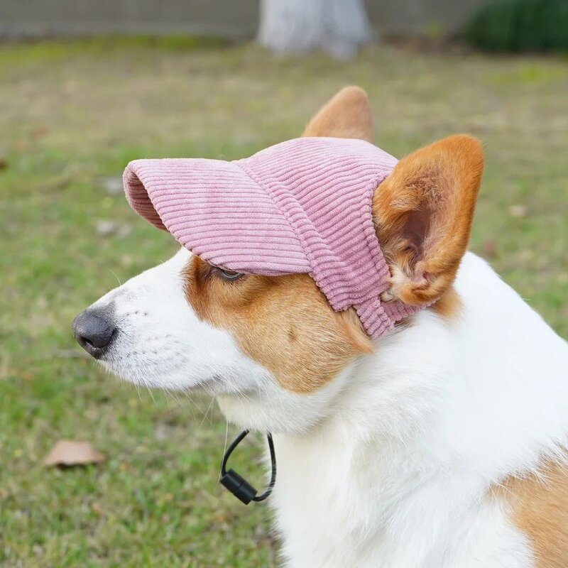 Pet Fisherman Hat - Manufacturer - JXANRY Earless Sunshade Small Dogs Cowboy Corgi Teddy Polyester