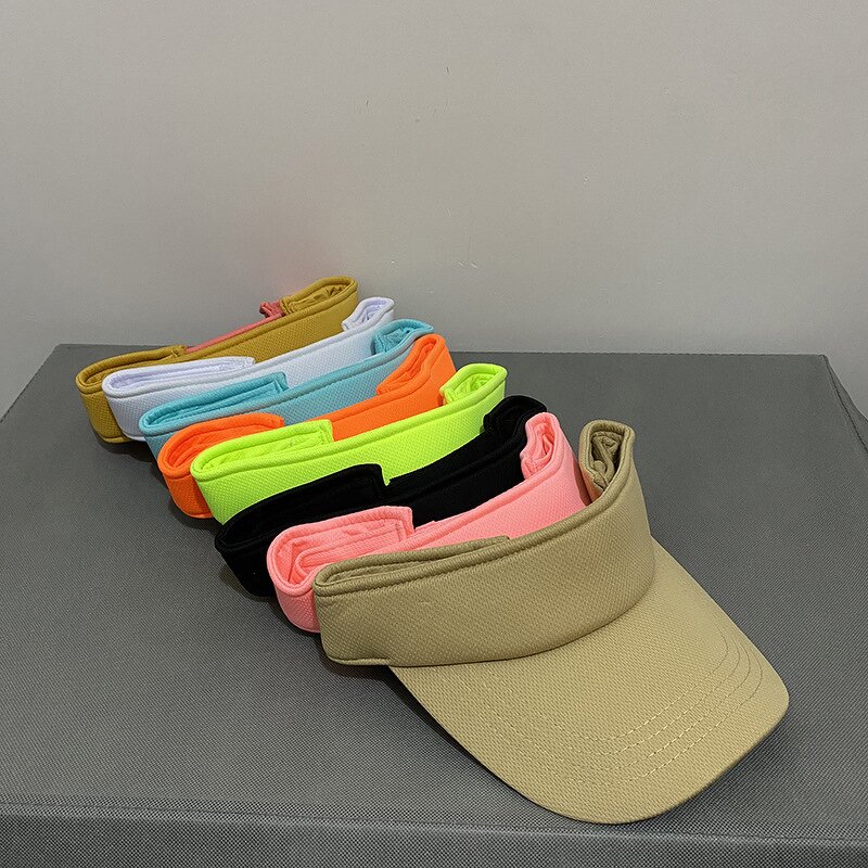 Nylon Sun Visor - Manufacturer - Custom Print Candy Color Quick Dry Mesh UV Protection Sports