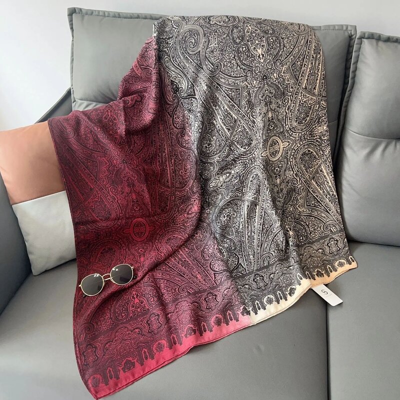 Hook Floral Scarf - Manufacturer - Fancy New 180*85CM Viscose Cashew Pattern Muslim Hijab