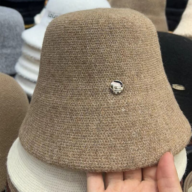 Crochet Fisherman Hat - Manufacturer - Custom Metal Logo Wide Brim Foldable Mixing Color Knitted