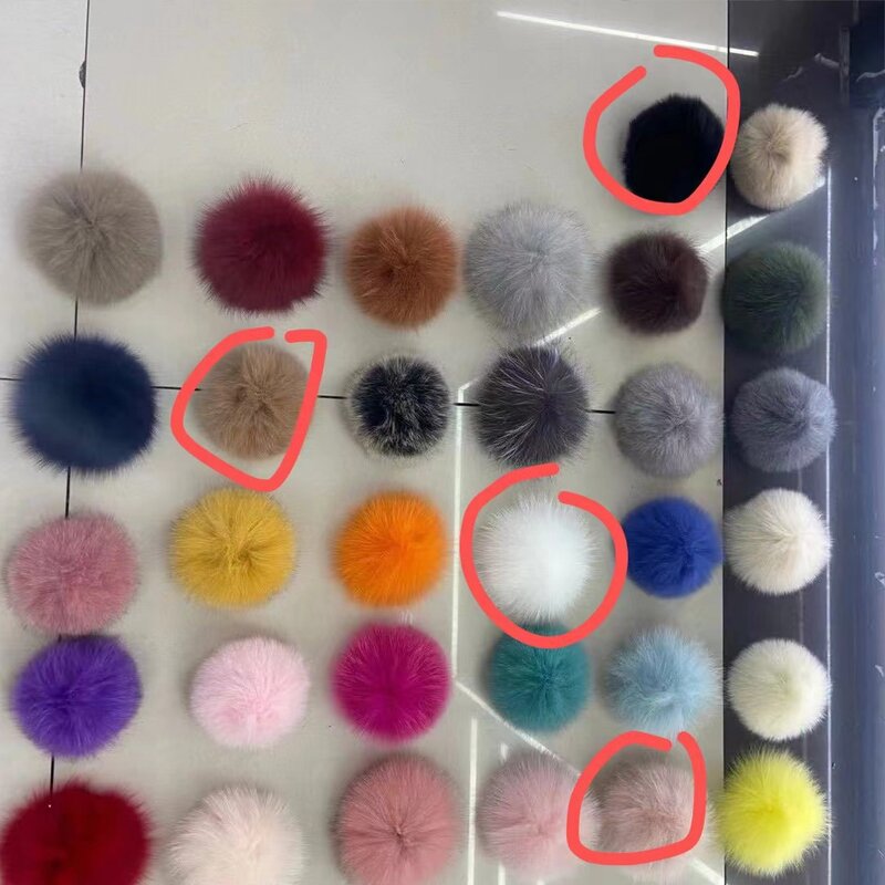 Fur Pompom Beanie - Manufacturer - Custom High Quality Knitted Skull Cap Winter Ski Cuff