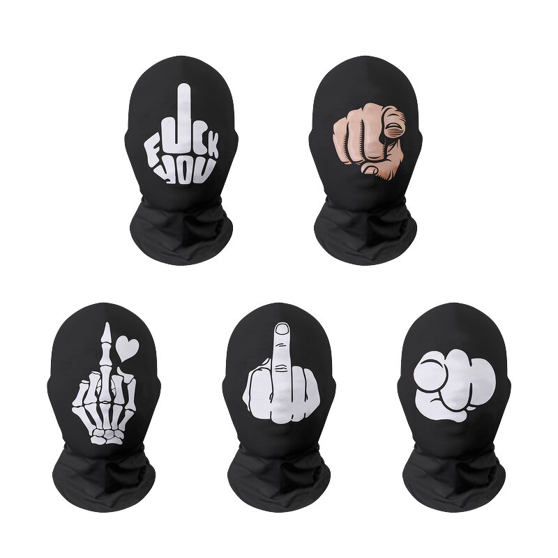 3D Balaclava Hood - Manufacturer - Wholesale Custom Designer Print Full Face Character Cover