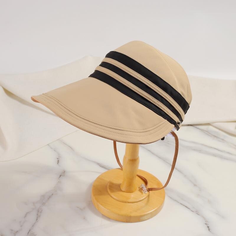 Reversible Sun Visor - Manufacturer - Wholesale Double Sided Wide Brim UPF50+ Ponytail Beach