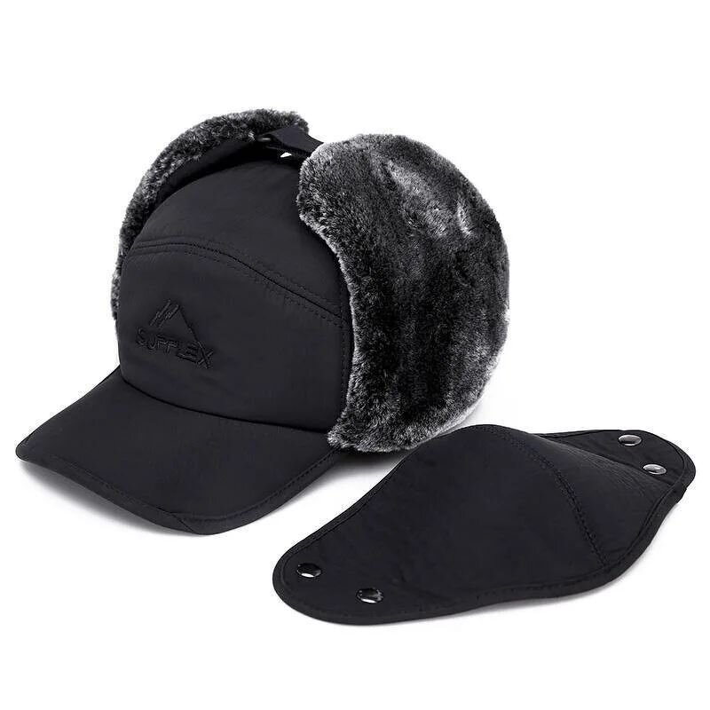 Russian Trooper Hat - Manufacturer - Winter Fur Windproof Ear Flap Ski Aviator Cold Anti-snow