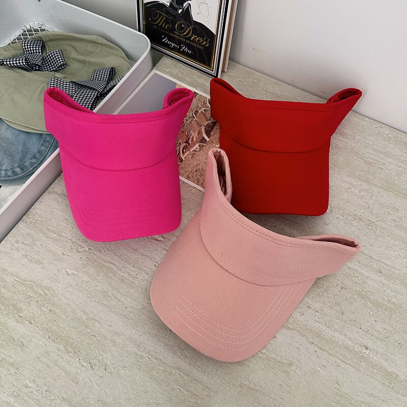 Cotton Sun Visor - Manufacturer - Wholesale Custom 100% Plain Anti-UV Multicoloured Outdoor