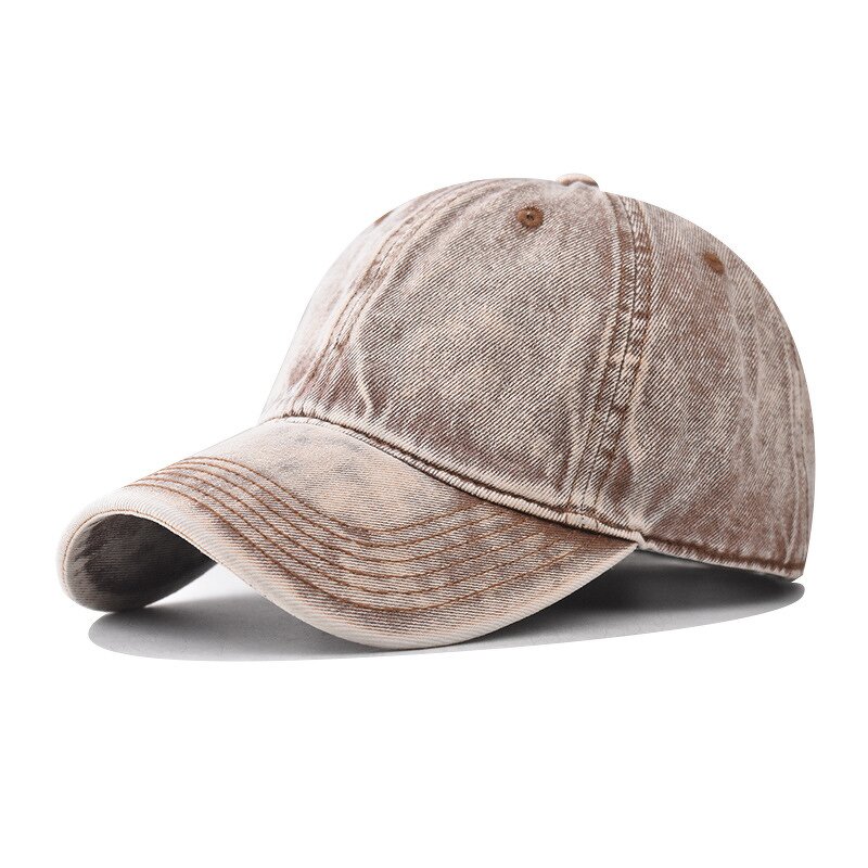 Denim Golf Dad Hat - Manufacturer - Vintage Distressed 6 Panel Unstructured Adjustable Washed
