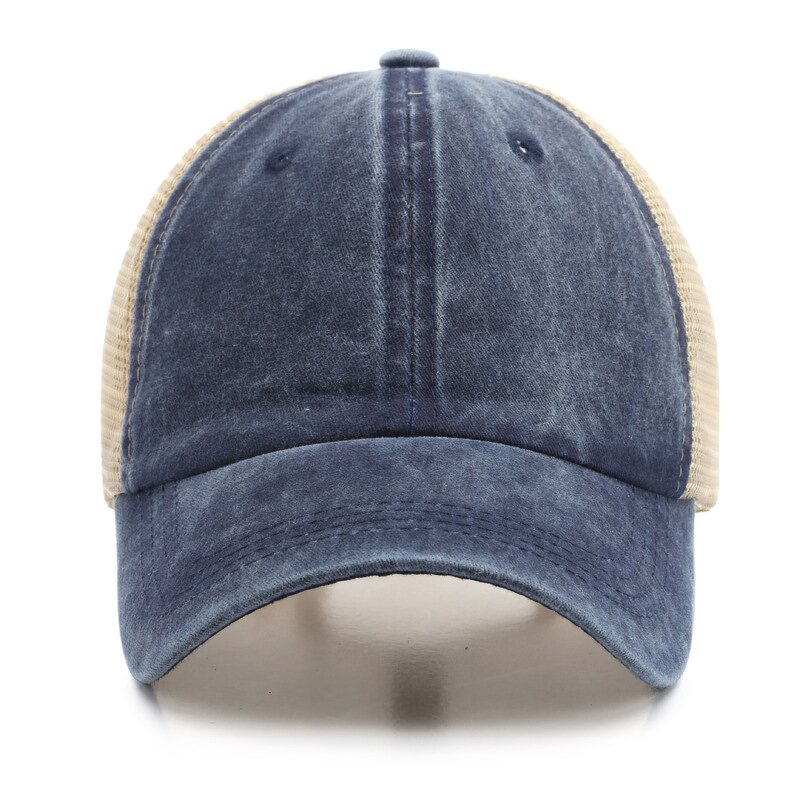 Cotton Dad Hat - Manufacturer - Classic Low Profile 6-Panel Custom Logo Vintage Washed Mesh