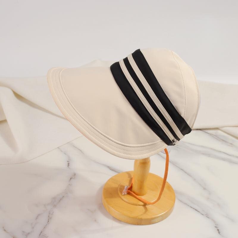 Reversible Sun Visor - Manufacturer - Wholesale Double Sided Wide Brim UPF50+ Ponytail Beach