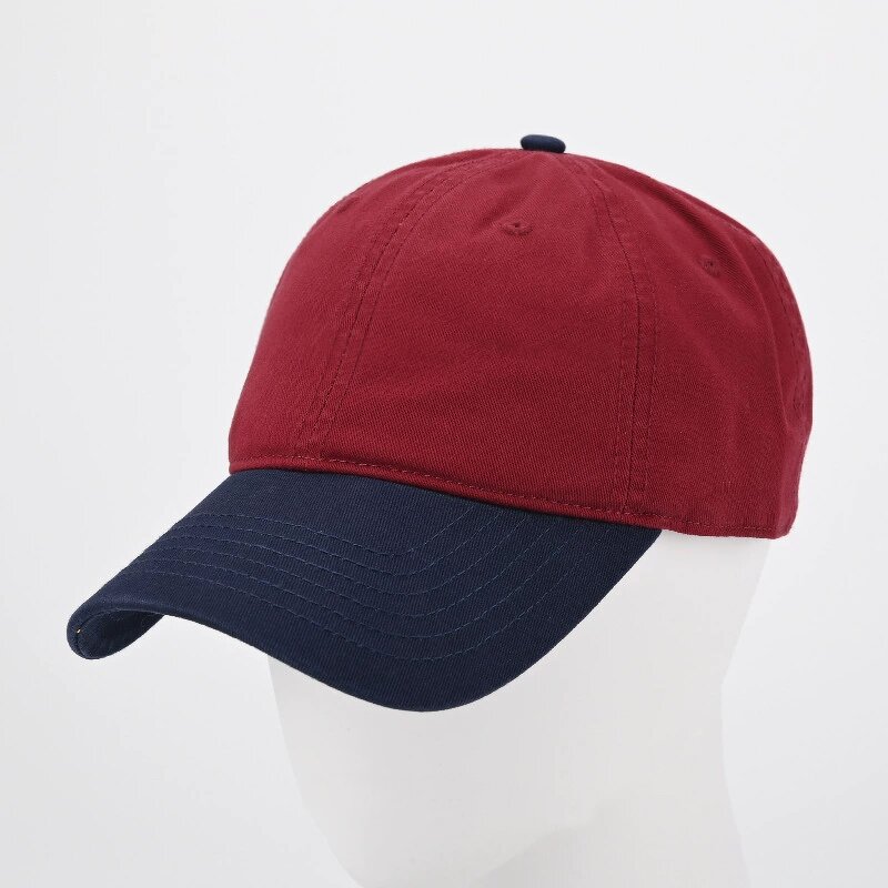 Cotton Baseball Cap - Manufacturer - High Quality Pigment Dyed Two Tone 6 Panel Low Profile