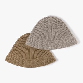 Wool Knitted Bucket Hat - Manufacturer - Custom Logo 100%Pure Autumn Winter Vintage Crochet