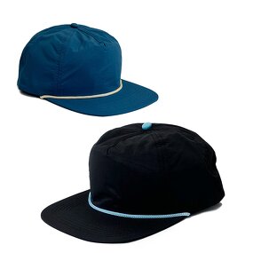 Trucker Hat - Manufacturer - Factory Custom Quick Dry Nylon 5 Panel Flat Bill Snapback Rope