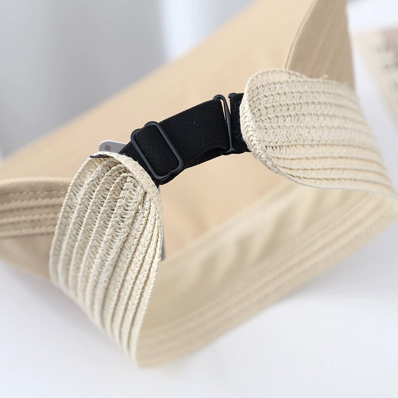 Foldable Sun Visor - Manufacturer - Wholesale Large Brim UV Protection Empty Top Ponytail