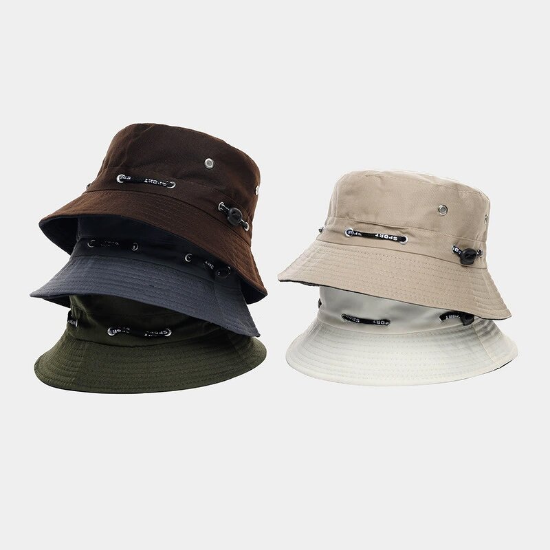 Unisex Bucket Hat - Manufacturer - Custom Solid Wide Brim Packable Reversible UV Protection