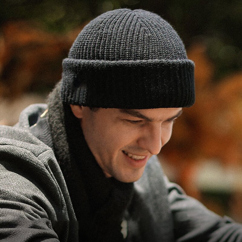 2 in 1 Beanie Balaclava - Manufacturer - Custom Logo Blank Knitted Winter Hat Ski Face Cover