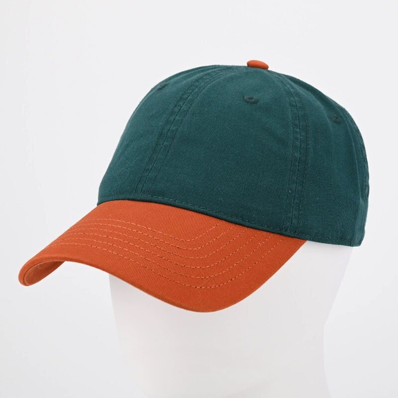 Cotton Baseball Cap - Manufacturer - High Quality Pigment Dyed Two Tone 6 Panel Low Profile