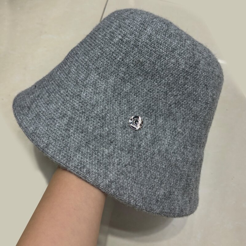 Crochet Fisherman Hat - Manufacturer - Custom Metal Logo Wide Brim Foldable Mixing Color Knitted