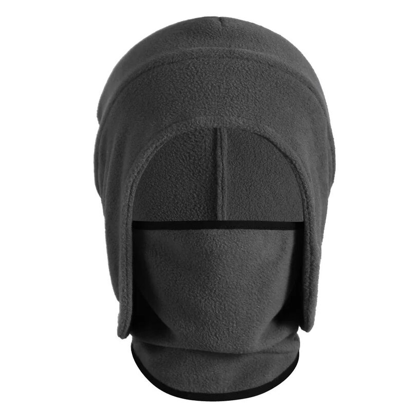 Ski Hat Balaclava - Manufacturer - Integrated Fleece Waterproof Windproof Cold-proof Face Protection