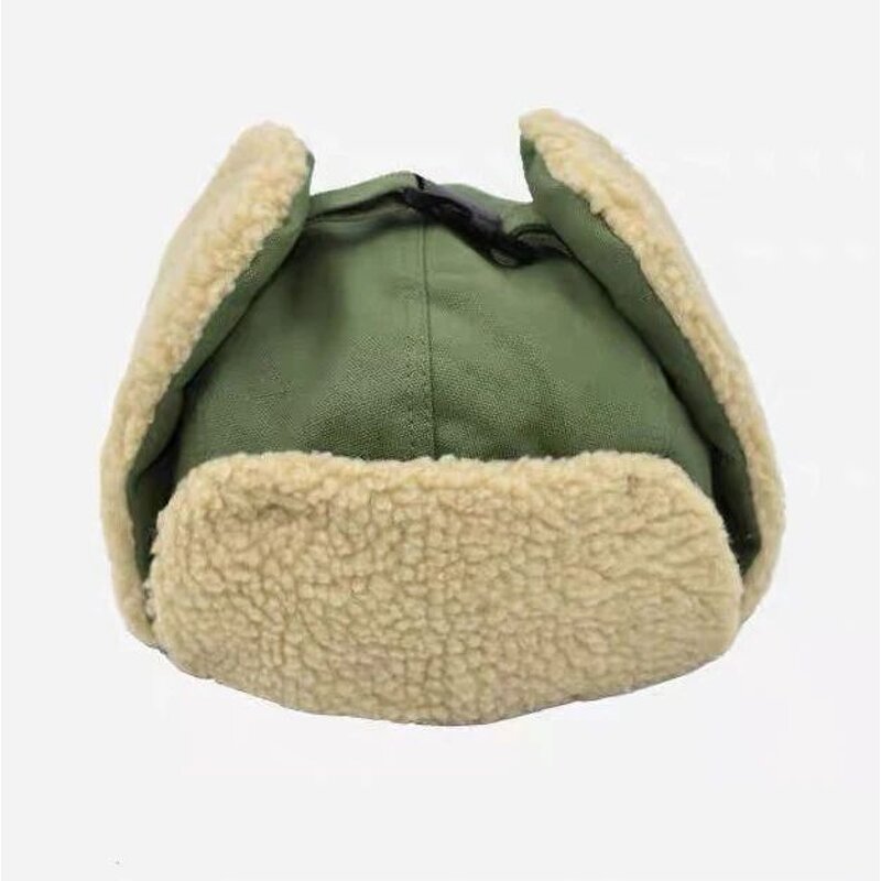 Fleece Trapper Hat - Manufacturer - Unisex Winter Brim Ear Flap Ski Snow Windproof Bomber