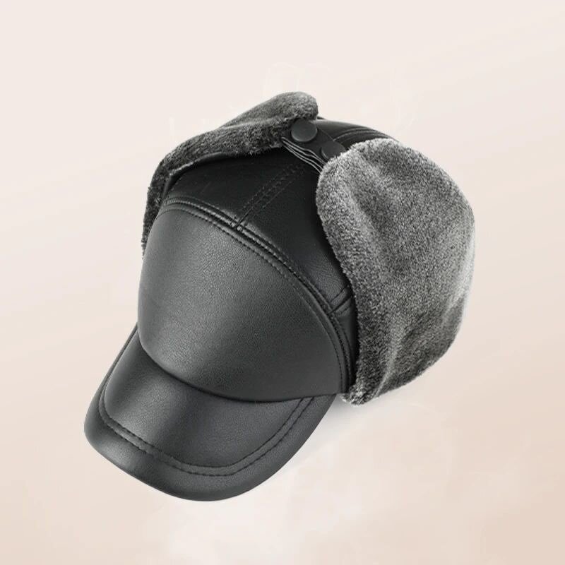 Winter Ear Protect Hat - Manufacturer - New Design Dad Hat Old Man Warm Outdoor Cold-proof