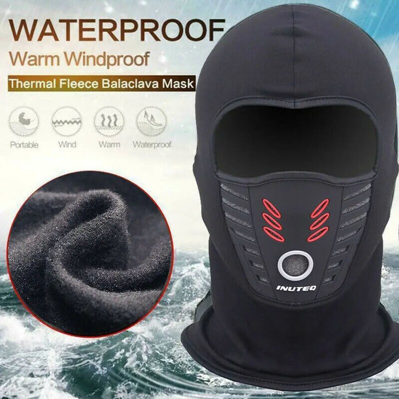 Motorcycle Balaclava - Manufacturer - Winter Fleece Anti-dust Waterproof Full Face Neck Helmet