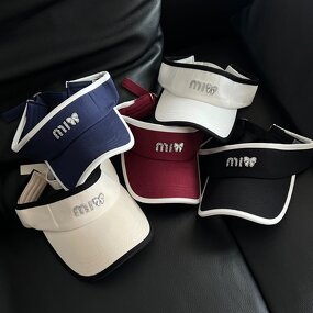 Rhinestone Sun Visor - Manufacturer - Custom Logo 100%Cotton Two Tone UPF50+ Running Golf