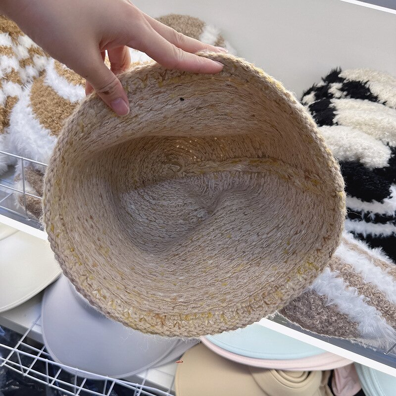 Crochet Fisherman Cap - Manufacturer - Custom Logo Hand Woven Floppy Cloche Packable Knitted