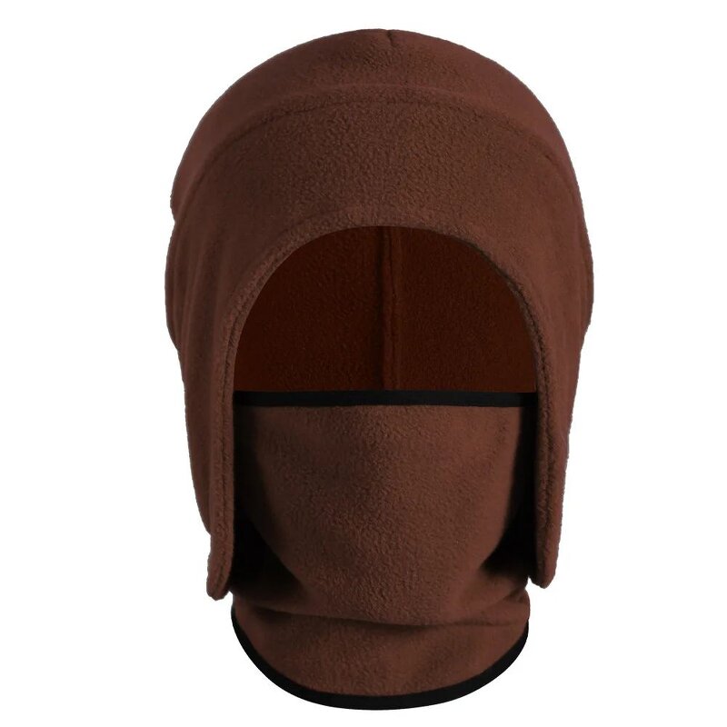 Ski Hat Balaclava - Manufacturer - Integrated Fleece Waterproof Windproof Cold-proof Face Protection