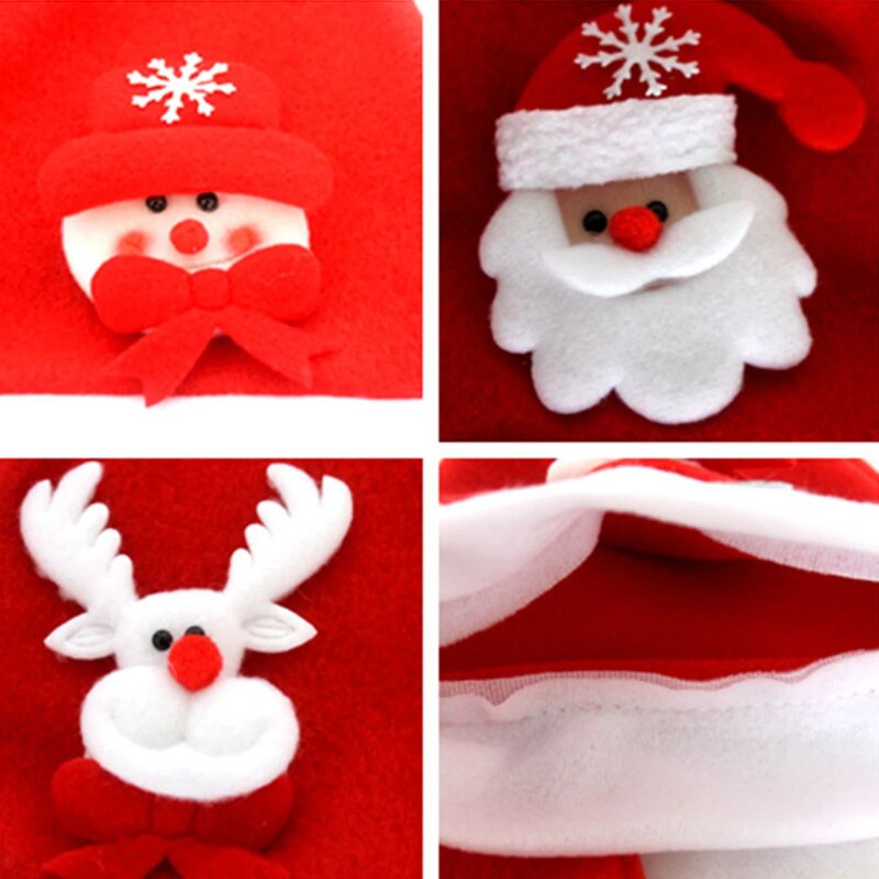 Santa Claus Hat - Manufacturer - Kids Child Christmas Xmas Party Cute Cap New Year Gifts