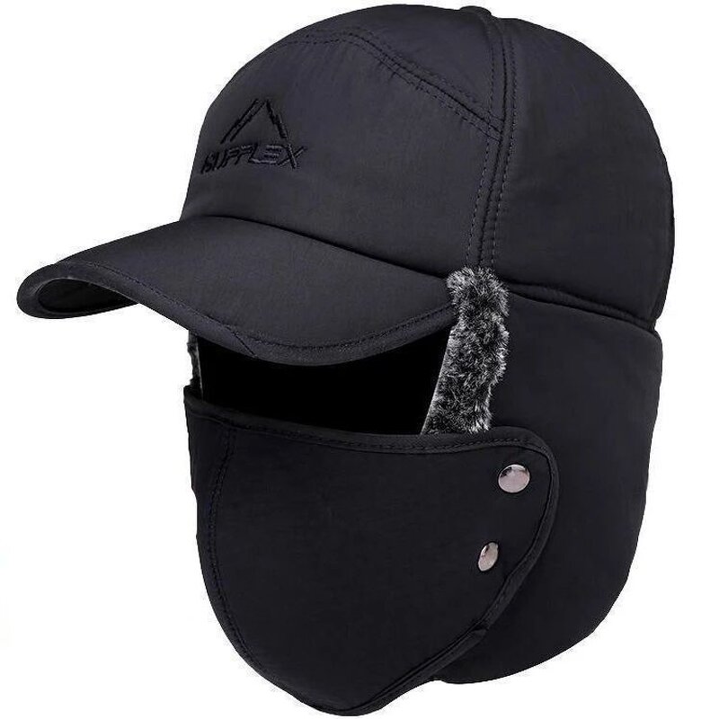 Russian Trooper Hat - Manufacturer - Winter Fur Windproof Ear Flap Ski Aviator Cold Anti-snow
