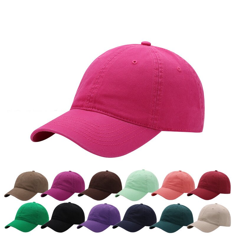 6 Panel Dad Hat - Manufacturer - High Quality Candy Color 100% Cotton Low Profile Adjustable Blank